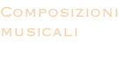 Composizioni musicali